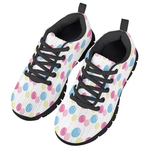 GIFTPUZZ Unisex-Child Travel Running Walking Shoes Sport Athletic Jogging Sneakers Breathable Lace Up Tennis Shoes4