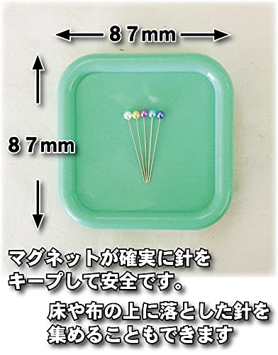 Amazon.co.jp: 針を安全にキープするマグネットの針山 ベンリー