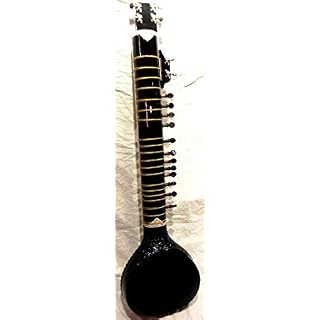 Shri Ravi Shankar Sitar électrique fait à la main avec ficelle et sac - Les Beatles, Paul McCartney, John Lennon, RIngo Starr, George Harrison Shri Ravi Shankar Sitar électrique fait à la main avec ficelle et sac – Image 6