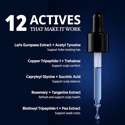 Image of Reginald Men Athena- All in one Hair Growth Serum | 30ml x 2 | Hair Fall Control & Follicle Boost with 12 Actives | Advanced Hair Growth Serum For Scalp | Controls Hairfall & Boosts New Hair Growth