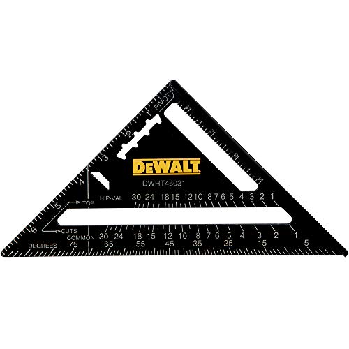 DEWALT DWHT46031 Aluminum 7-inch Premium Rafter Square
