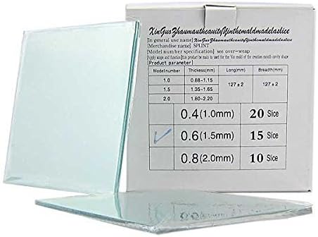 Dental Lab Splint Thermoforming Material for Vacuum Forming Hard 1.5mm, 15pcs/pk