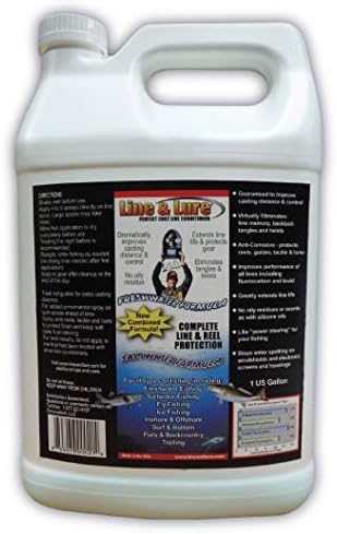 KVD Line and Lure Conditioner Fishing Line Conditioner Spray for Your Freshwater or Saltwater Fishing Reel, Rod and Tackle Kit Works on Braid,