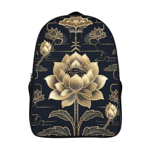 Sac de voyage enfant Lotus grand sac à dos de sac à dos pour enfants de plein air