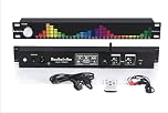Decibelvibe TNZ SGE6 - Audio Graphic Equalizer with Rear RCA/3.5 Auxiliary Input and Output, Built-in Microphone, USB and Bluetooth Input, for Home Audio, HiFi Audio (Silver)