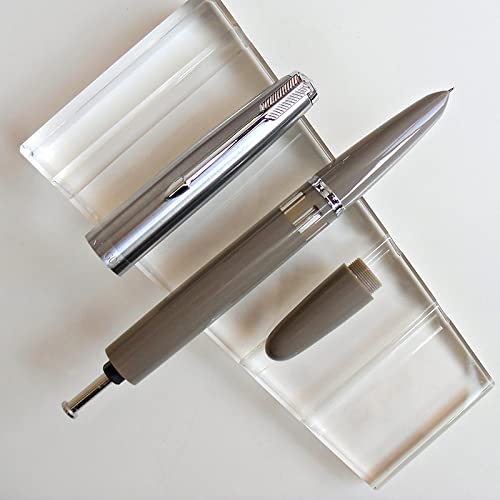 Fine 0.5mm Nib Resin Fountain Pen, 601 Fountain Pen, Present for Businessman& Writer