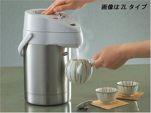 Amazon｜EVEREST ステンレスエアーポット 3l フレンチグレー SBP-30F 