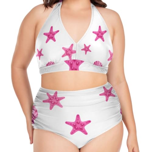 Maillot de bain deux pièces femme L-4XL haute élasticité FRODOTGV