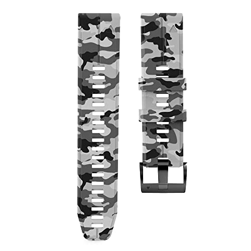 Correas de silicona 22mm compatibles con Garmin Fenix 6 QuickFit color ágata 6