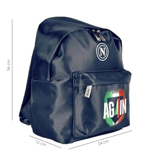 Zaino Piccolo AG4IN, 50% NY 50% PVC. Linea Enzo Castellano SSC NAPOLI 124023