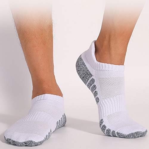 Fhstroonace Mens Cotton Low Cut Running Ankle Socks 6 Pairs - 2