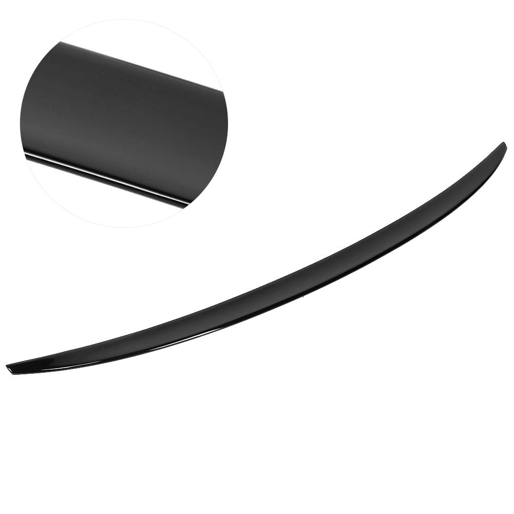 EBTOOLS pour audi a5 spoiler Aileron de coffre arrière, noir brillant aileron de couvercle de coffre arrière aileron de coffre aile accessoire de Modification de voiture adapté