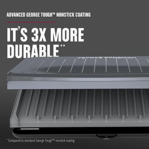 George Foreman 9-Serving Classic Plate Electric Indoor Grill And Panini Press, Gray, Grs120Gt #TOP5