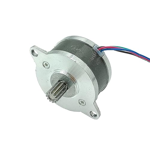 Moteur pas à pas mince 36mm 0.9 degré micro stepper rond miniature 4 fils engrenage 12T