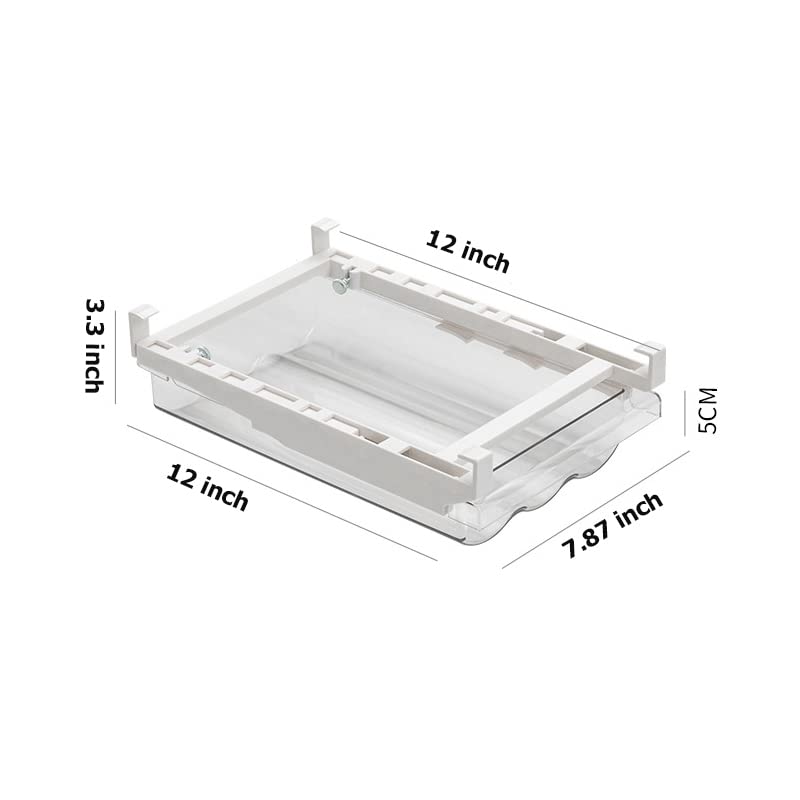 Soporte para huevos para refrigerador, bandeja de almacenamiento de huevos de refrigerador, cajón de huevos de plástico transparente para refrigerador, contenedor y organizador de almacenamiento de 7