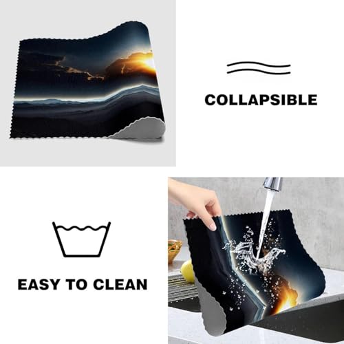 Sets de table antidérapants Solar Eclipse Sky protègent vos meubles de la chaleur lot de 6 - 5