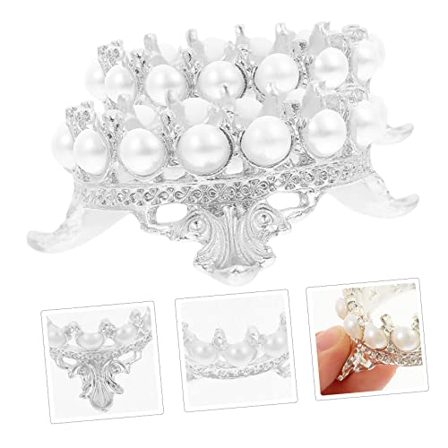 Ciieeo 10 Pcs Camiseta De Cristal Coroa Suporte De Esferas Suportes Metálicos Esfera De Cristal Most