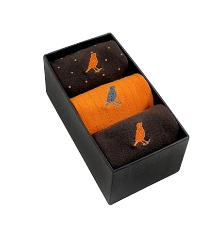 Men’s Cotton Crew Dress Socks –Ultra-Soft, Breathable, Formal Wear – Colwood