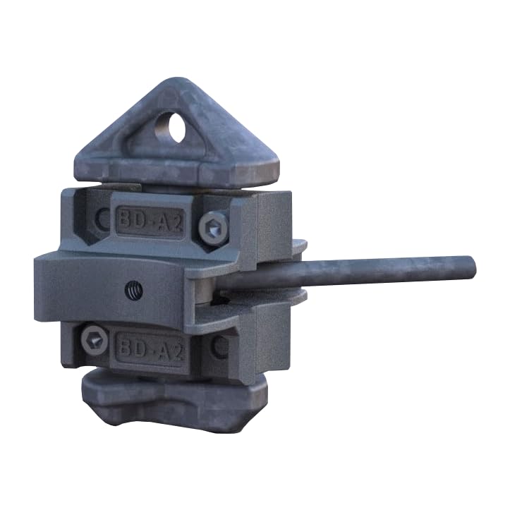 Twist Lock Intermedio per Container | Bloccaggio Container ISO | Connettore Impilamento Container Marittimi | Serratura Rotativa Container | Acciaio Zincato Alta Resistenza