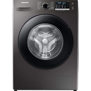 Samsung WW70TA049AX/EG Waschmaschine, 7 kg, 1400 U/min, Ecobubble, Hygiene-Dampfprogramm, FleckenIntensiv-Funktion, Inox