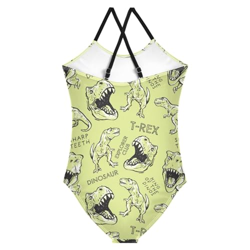 CaTaKu Girls One Piece Swimsuits Hawaiian Toddler Bathing Suit for Girls Kids Swimwear 3-10 Years2