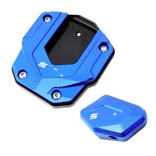 Extension béquille latérale moto SR4 MAX plaque support en alu CNC 2023
