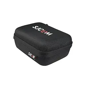 SJCAM CS-2 Large (22x17cm) Carrying Case | Action Camera Case for GoPro Hero 12 11 10 9 8 7 6 5 4 3+ 3 YI Noise Play DJI OSMO and Other Action Cameras | Black