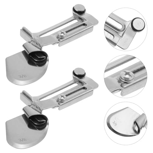 Juego de 2 pies prensatelas para máquina de coser miniatura 7