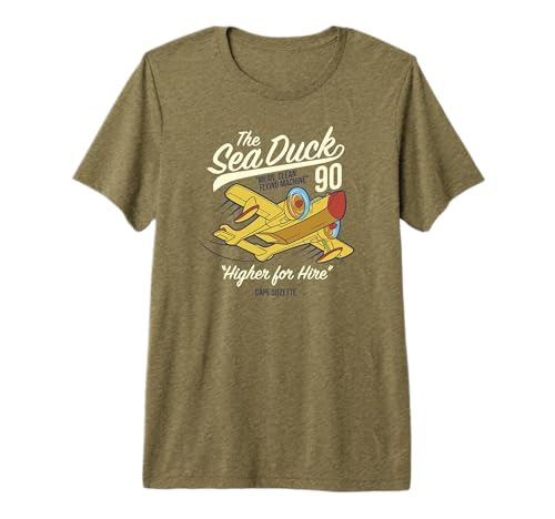 T-shirt Premium Disney Talespin The Sea Duck pour les fans de rétro