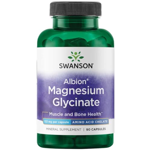 Swanson Ultra Swanson Albion Chelated Magnesium Capsules 133 mg 90-Count