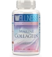 WELLNESS OPTI Zeescollageen, 120 capsules, revitaliserende capsules voor een stralende huid en st...