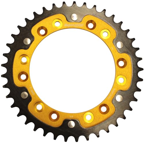 スーパースプロックス(Supersprox) ドリブン スプロケット リア ステルス (STEALTH) アルミ&スチール 41T ゴールド RST-245/2:41-GLDのサムネイル