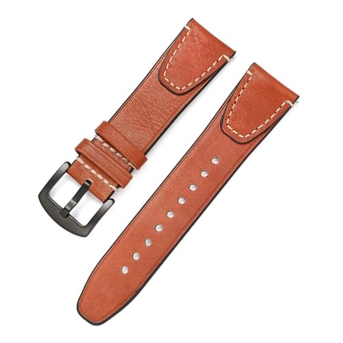 Correa de reloj de cuero genuino perfecta para vestir a diario con tu Moto GearS3