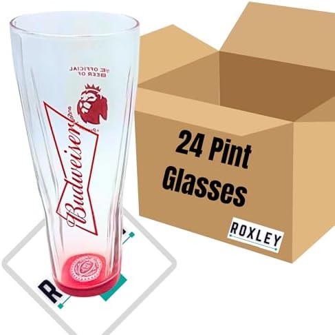 Roxley Beavertown Pint Glass and Half Pint Glass Tumbler also comes with 2 Branded Beer Mats