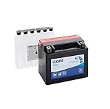 Exide Motorrad Batterie 12V 10Ah 90A YTX12-BS