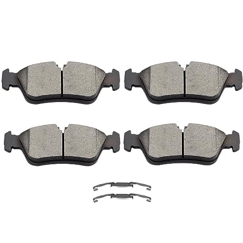 Image of SCITOO D781 Front Ceramic Brake Pads Sets & Brake Hardware Fit For BMW 318i / 318is / 318ti / 320i / 323Ci / 323i / 323is / 325Ci / 325i / 325is / 325xi / 328Ci / 328i / 328is / Z3 / Z4