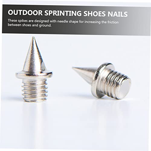 KICHOUSE 1 Conjunto Picos De Sapato Pico De Pista Para Correr Pregos De Sapatos Antiderrapantes Unha