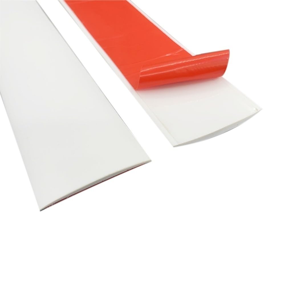 Floor Transition Strip Self Adhesive Flat Divider Strip Laminate Strip Flat For Joining Gaps, Carpet Threshold Transition, Floor Tiles(White,4cm/1.57in)