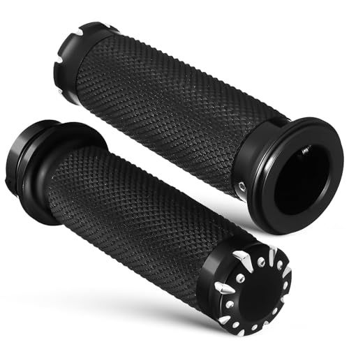 Empuñaduras de motocicleta para dirt bike y rutas de montaña con dos piezas de aluminio