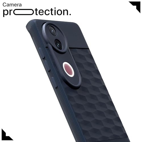 Image of Shockproof Case for Vivo V50 5G / V50e 5G / T4R 5G / iQOO Z10R 5G | Full Camera Protection | TPU Flexible Back Cover for Vivo V50 5G / V50e 5G / T4R 5G / iQOO Z10R 5G (Steel Blue)