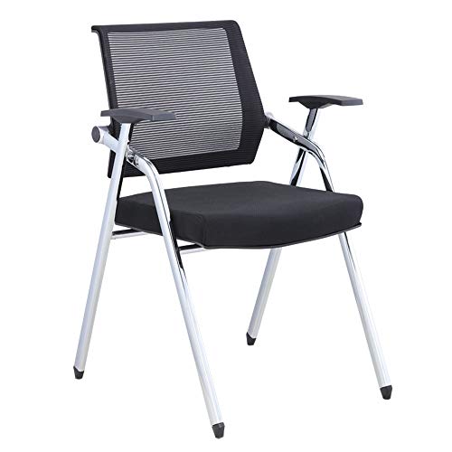 Chaise formation pliante roulette tablette : siège bureau mobile pour réunion - 2