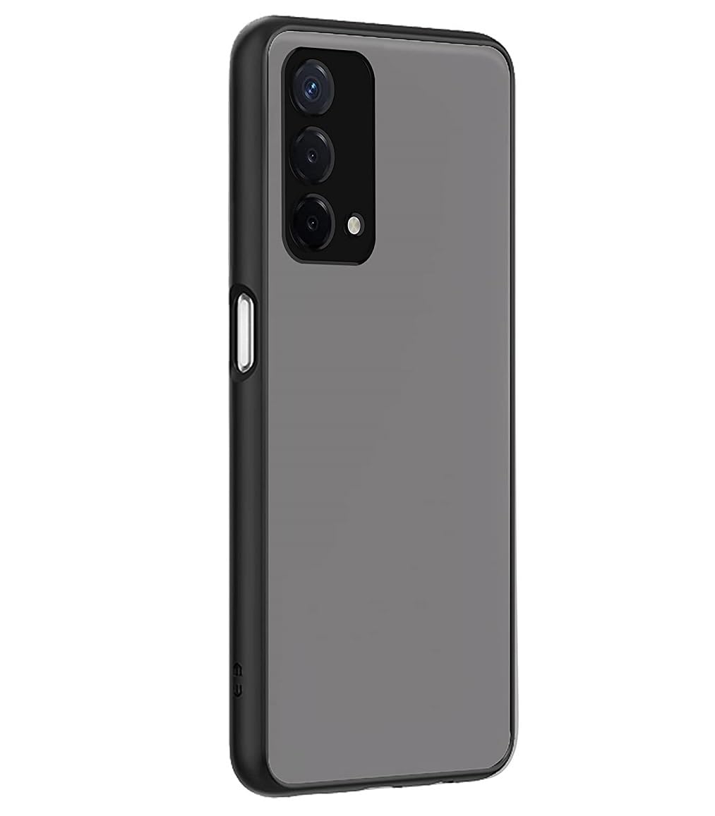 Coverage Eagle Like Oppo A74 5G (6.49 Inch) Back Cover Smoke Case | Camera Bump Protection Frosted Matte | 360 Degree Shockproof Anti-Drop for Oppo CPH2263 / A74 5G (6.49 Inch - Rich Black (B0CQXGK2JK) Amazon Price History, Amazon Price Tracker
