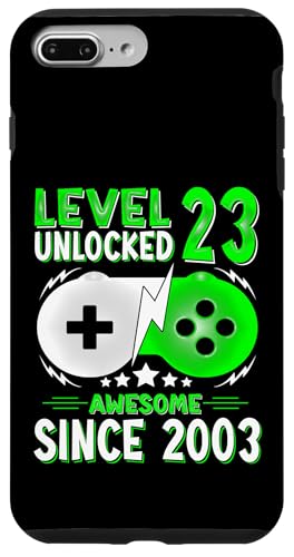 Level 23 Unlocked Birthday 23 Years Old Gifts 23rd Birthday �X�}�z�P�[�X iPhone 7 Plus/8 Plus �p