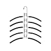 Nature Smile No Shoulder Bump Multiple Sweater Coat Clothes Hangers,Multi Layers Space Saving T Shirt Blouse Rack,(2 Pack Black Color)