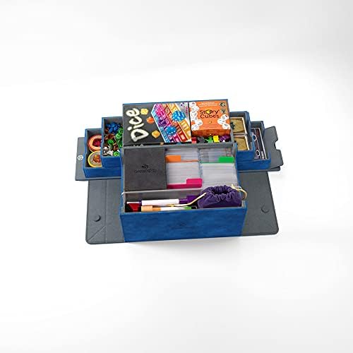 Gamegenic, Card's Lair 600+ Storage-Blue, Trading Card Game Accessory, Various, 10.47 cm x 9.21 cm x 4.53 cm - Image 5