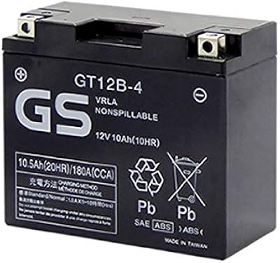 GT12B-4 □ バイクバッテリー □ ユアサ □ YUASA □ 台湾GS library