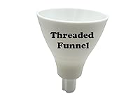 Vista 8 de Embudo roscado de rosca negro para fijar a botellas de soda y spray Vitaminas, Polvos y Líquidos