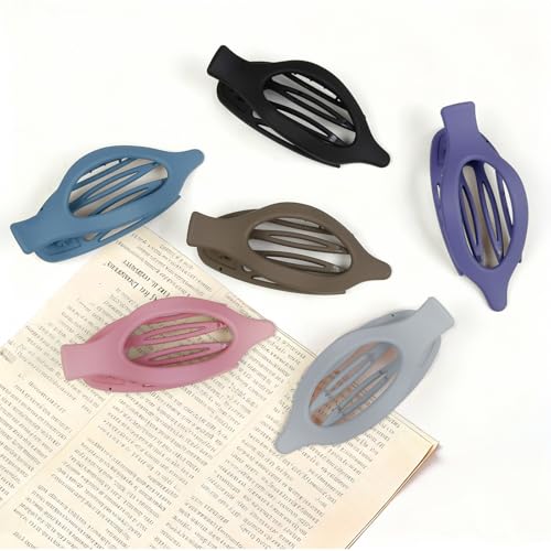 Pinzas planas para cabello, pack de 6 unidades miniatura 5