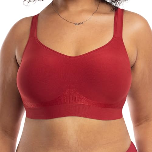 Image of Underoutfit Bra for Women - Wireless Everyday Bra with Adjustable Straps