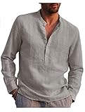 camisa de lino blanca hombre Camisas a rayas: elegantes y coloridas, nuestras camisas a rayas para hombre son sueltas e informales y están disponibles en 8 tallas (S-5XL), lo que las convierte en el complemento perfecto para un elegante armario de hombre.